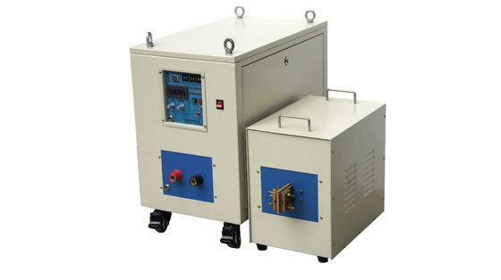CE, SGS IGBT 40KW Medium Frequency induction heating equipment for forging steel, copper